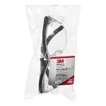 3M™ 7100160132 91191H1-C Eyewear, Clear Lens, Wrap Around Frame, Black, Polycarbonate Frame, ANSI Z87.1-2003/CSA Z94.3-2007