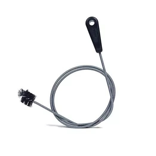 48" Flexible Long Pipe Brush | AC Drain Cleaner Tool | Sink Line Unclogger | Condensate Line Cleaning Brush | Easy Cleaning Flexible Drain Snake for Food, Hair & Clog Removal by FryOilSaver Co. B313C