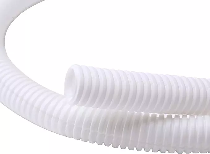 Alex Tech 25ft - 1/2 inch Split Wire Loom Tubing - White