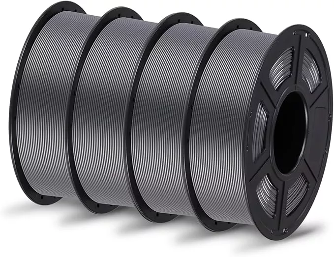ANYCUBIC PETG Filament 1.75mm Bundle, 3D Printer Filament, Dimensional Accuracy +/- 0.02mm, Exceptional Toughness, 1KG Reusable Spool, 4KG Pink+Purple+Blue+Green