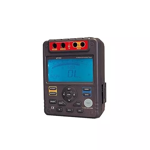 ATO Portable Digital Insulation Tester, 500V/1000V/2500V/5000V, for Electrical Equipment Diagnostic Testing and Maintenance