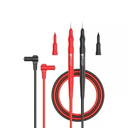 BES CAT III 2000V Voltage 20A Current Test Leads Probe Tip,for Digital Multimeter Electrical Voltmeter Currentmeter,Precision Cable Probe