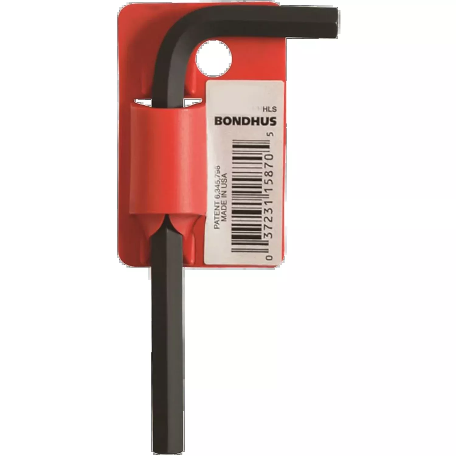 Bondhus 15856 ProGuard Short Hex L-Wrenches, 3.0 mm, Barcoded, 10 Pack