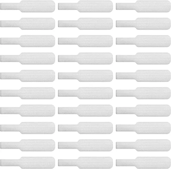 Cable Labels by Wrap-It Storage, Large, White (30-Pack) Write On Cord Labels, Wire Labels, Cable Tags and Wire Tags for Cable Management and Organizer for Electronics, Computers and More