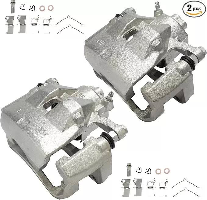 cciyu 19B3128 19B3129 Front Left & Right Brake Calipers With Bracket For Lexus For ES350 2007-2012 2016-2018,For Toyota For Avalon 2008-2018,For Toyota For Camry 2007-2017