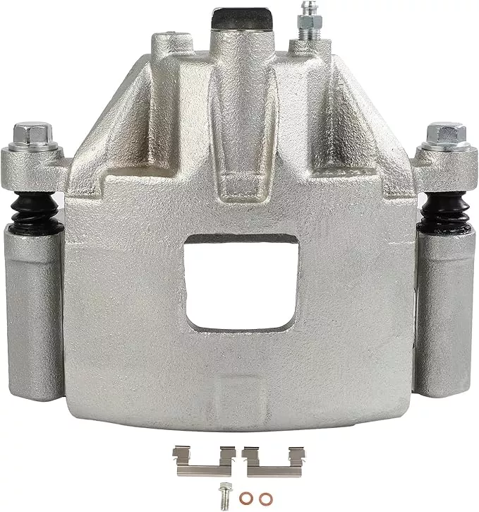 cciyu Front Left Brake Caliper Assembly w/Bracket 18B4638A For Buick 1997-2004,For Cadillac 1997-2005,For Chevy 2000-2005,For Oldsmobile 1997-1999 2001-2003,For Pontiac 2000-2003