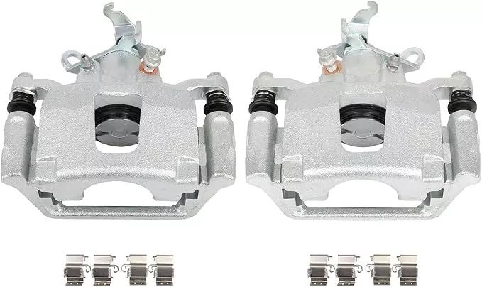 cciyu Rear Left & Right Brake Calipers Assembly w/Bracket 18B5465 18B5464 2012 2013 2014 2015 2016 2017 2018 2019 2020 For Dodge For Journey