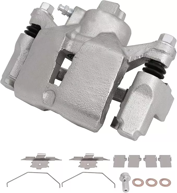 cciyu Rear Right Brake Caliper Assembly w/Bracket 18B4645 For Buick For Rendezvous,For Chevy For Venture,For Oldsmobile For Silhouette,For Pontiac For Aztek/For Montana