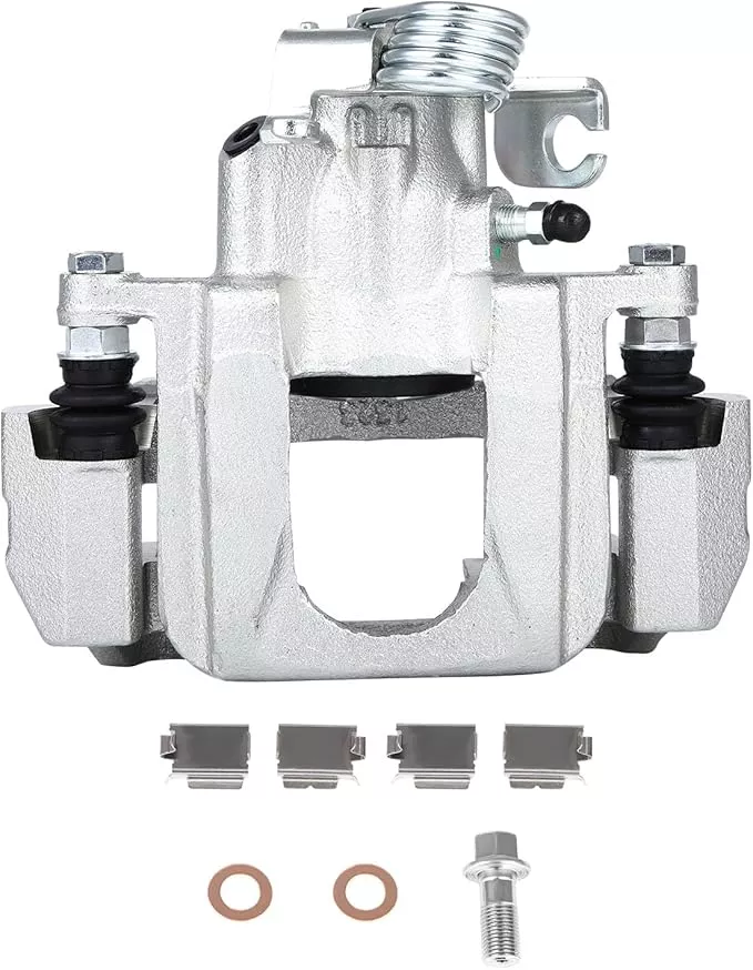 cciyu Rear Right Brake Caliper Assembly w/Bracket 18B5212 2009 For Ford For Flex,2009 2010 2011 For Lincoln For MKS