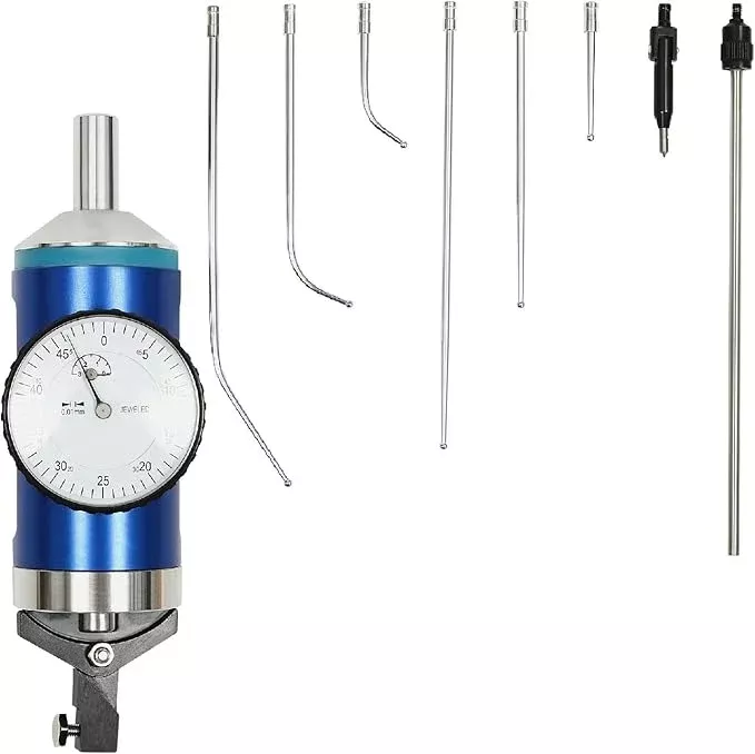 Centering Indicator, Centering Test Dial Gauge, Co-Ax Coaxial Centering Indicator Precision Milling Machine Alignment Dial Test Complete Set