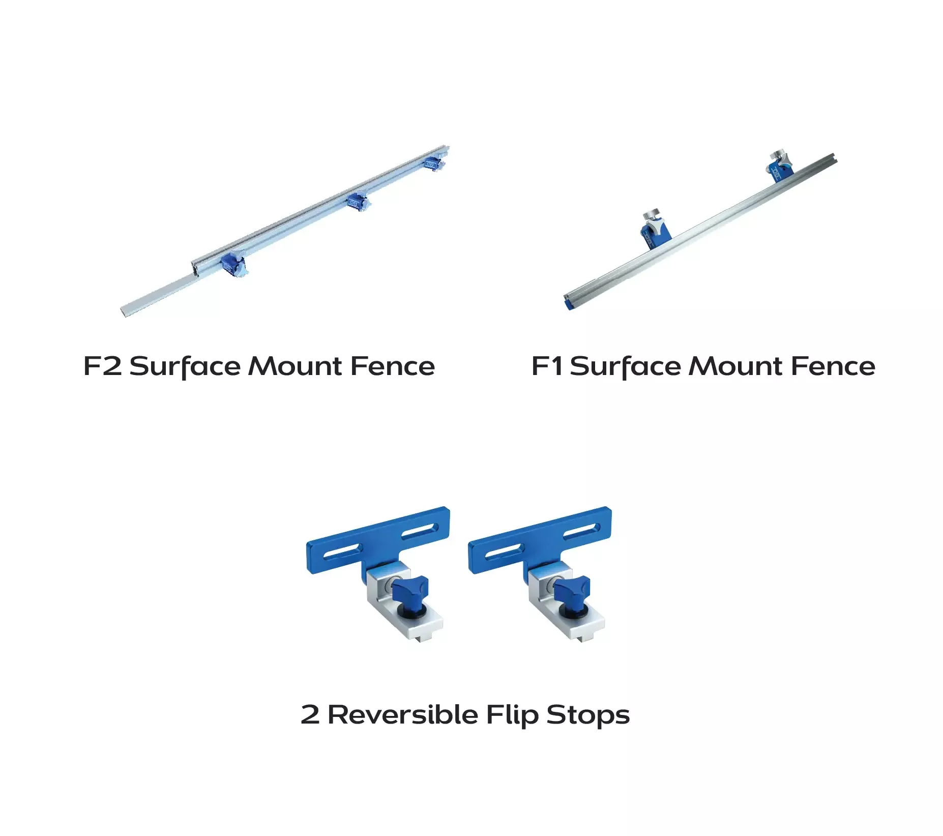 Dashboard MFT Crosscut Fence Bundle for Track Saw Benches (FB0001)