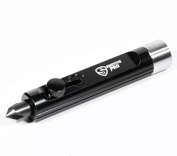 Dual-End Rimming & Deburring Tool, Internal & External Pipe Deburring Tool for 3/16" to 1/2" Tubing, Achieve Optimal Tubing Flaring for Brake/Copper/Hydraulic Lines