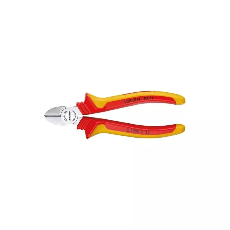 Gedore 1552155 VDE Side cutter with VDE insulating sleeves 140 mm