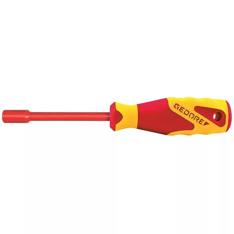 Gedore 1747134 VDE Socket wrench with handle 10 mm