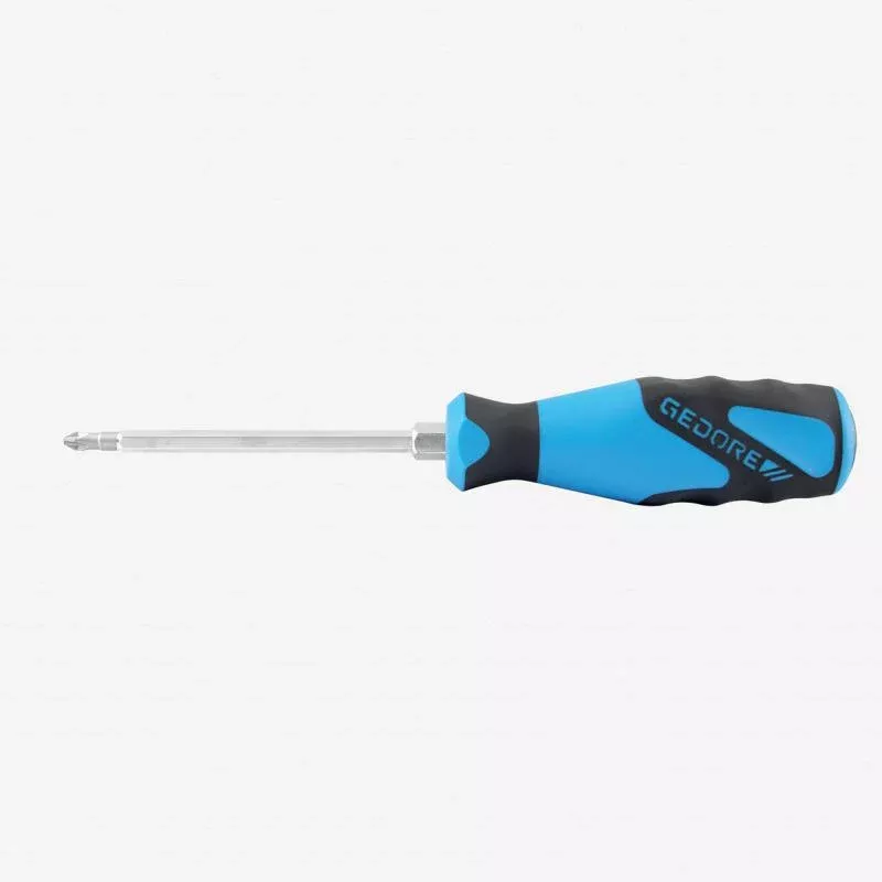 Gedore 1845322 3C-Screwdriver with striking cap PH 4