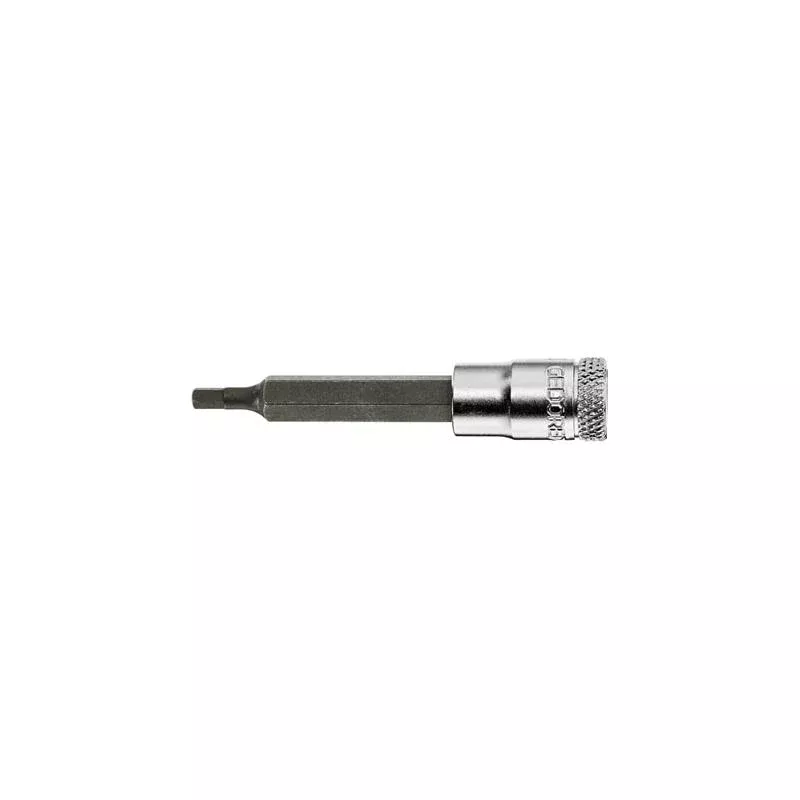 Gedore 1933256 Screwdriver Bit Socket 1/4" Drive Hex 3 mm