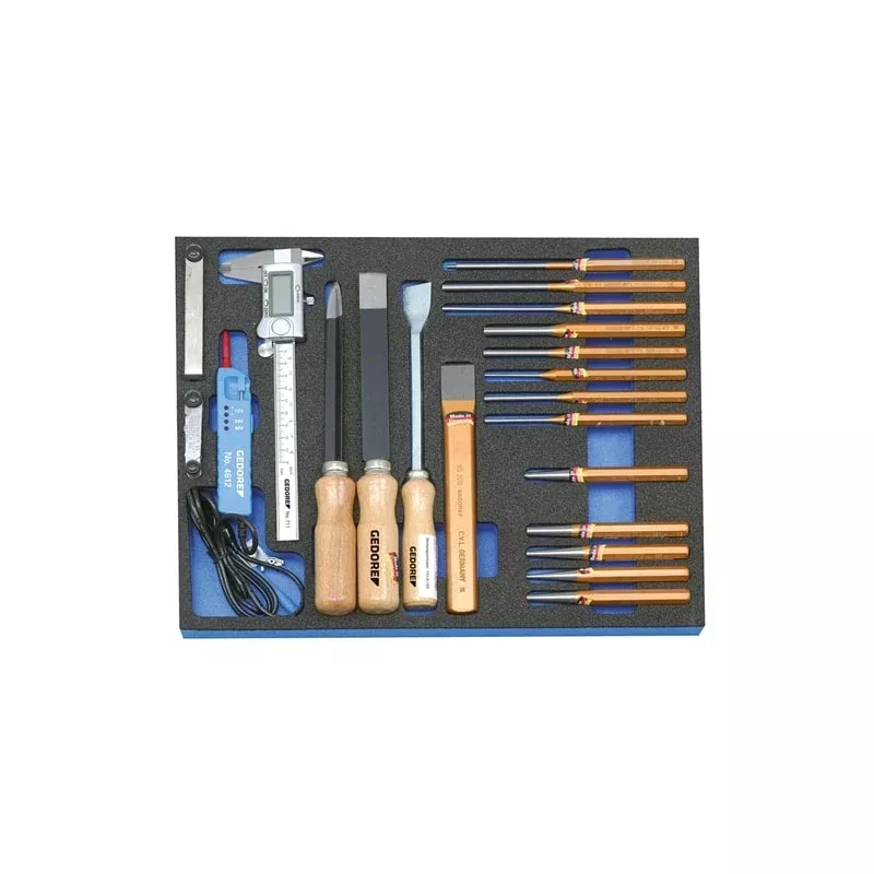 Gedore 2016338 Tool Set In 2/4 CT Tool Module, 21 pcs