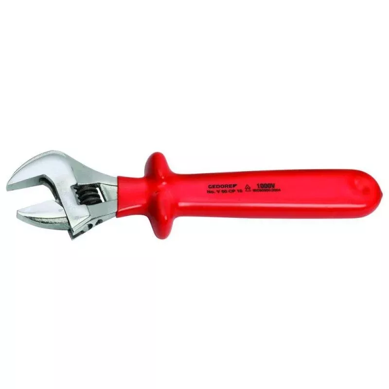 Gedore 2179067 60 CP 10 Adjustable Wrench, Open End, 1000 V 10 Inch