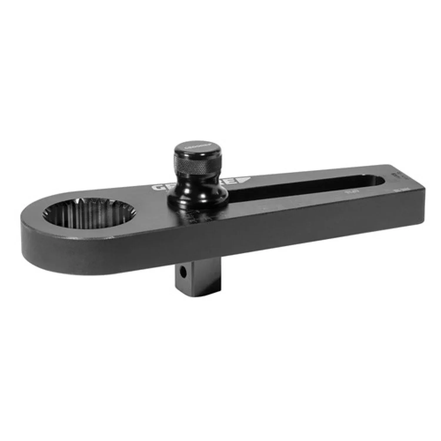 Gedore 2654091 Reaction arm L-form straight for DVV60-80, 1.1/2"