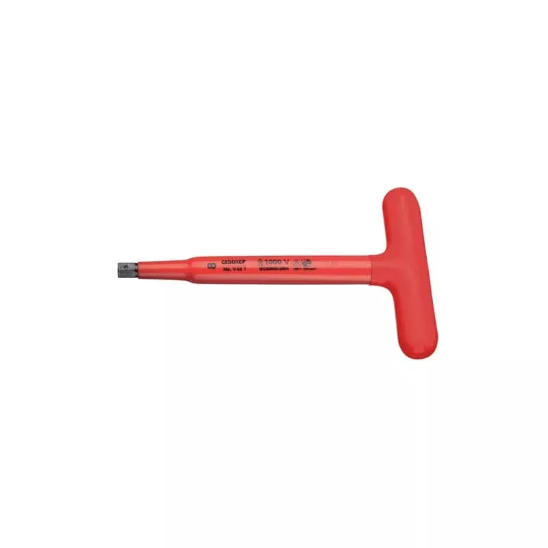 Gedore 2661292 VDE Hexagon Allen key with T-handle 12 mm