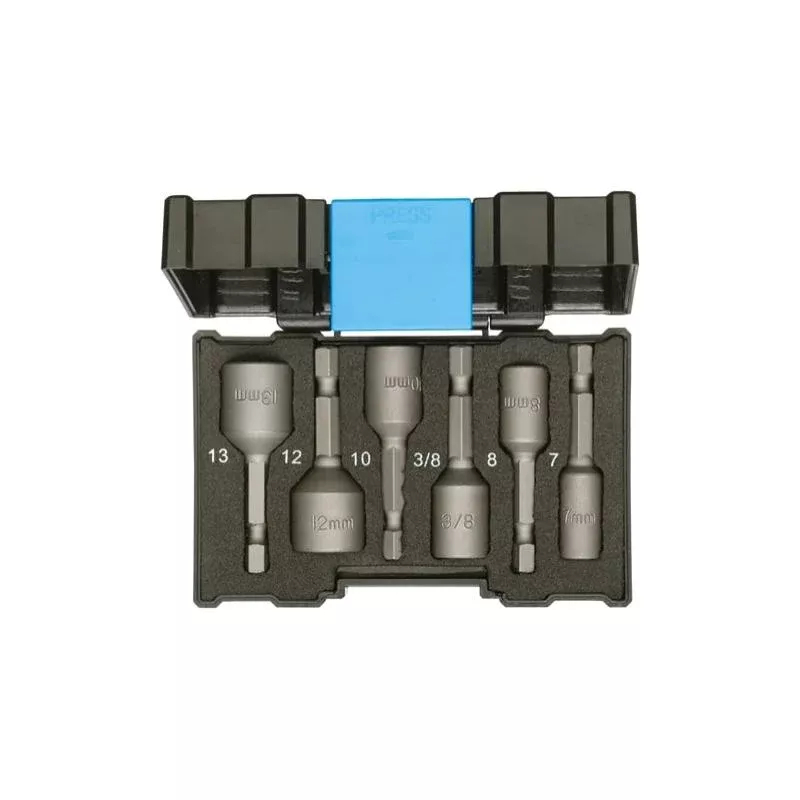 Gedore 2993244 Bit Box Nut Setter 6 pieces