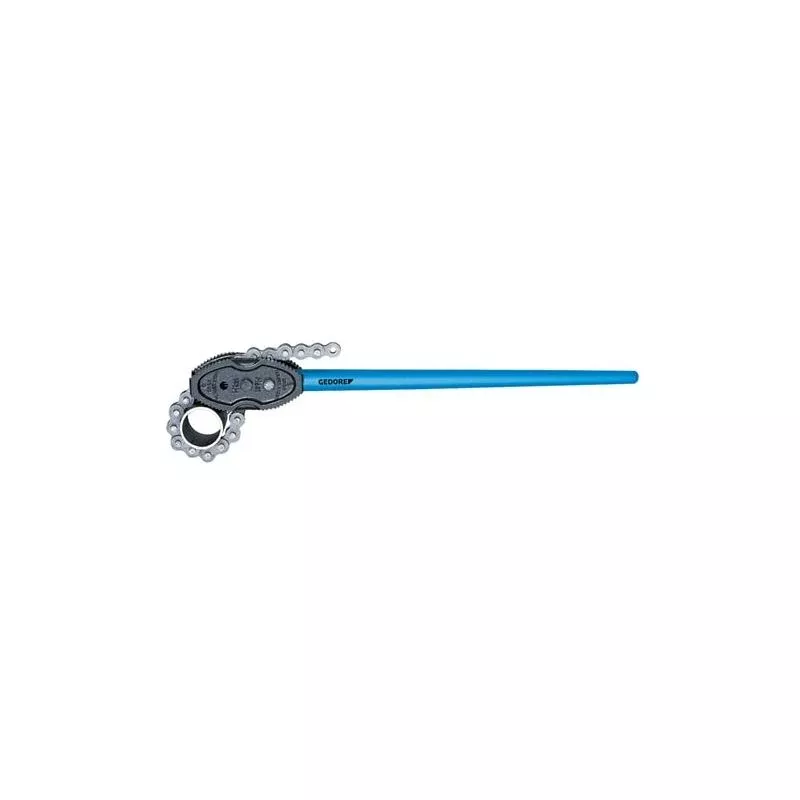 Gedore 4548340 Chain pipe wrench, American pattern 1.1/2-8 Inch