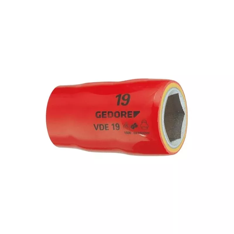 Gedore 6123750 VDE Socket 1/2 Inch 30 mm
