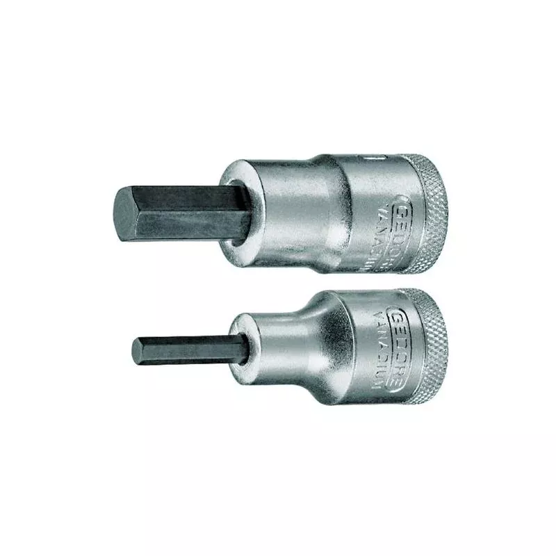 Gedore 6155600 Screwdriver Bit Socket 1/2 Inch in-Hex 9/16 Inch