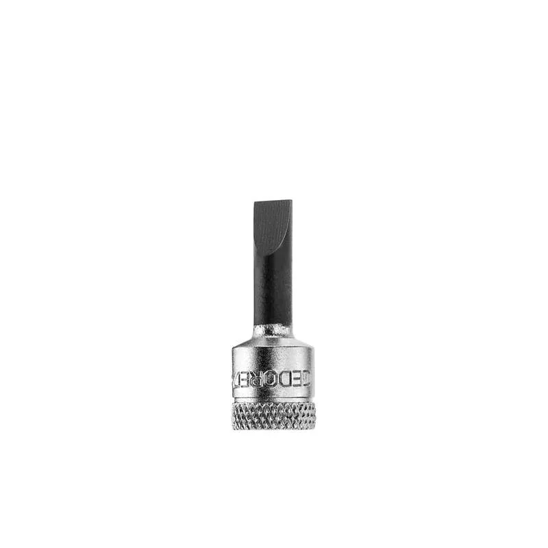 Gedore 6171560 Screwdriver Bit Socket 1/4" Drive 4x0.8 mm