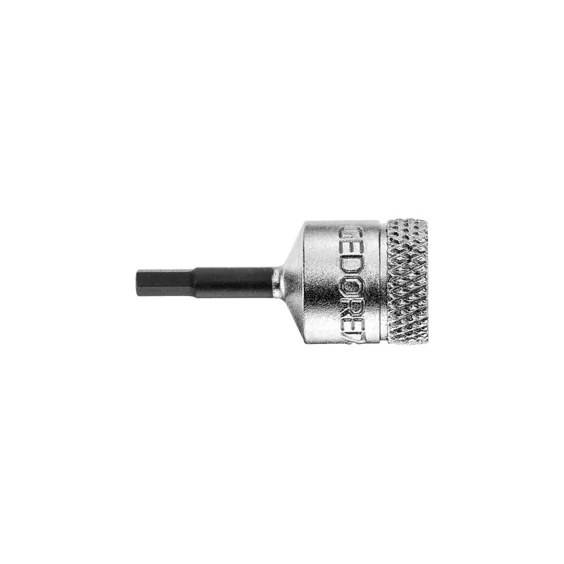 Gedore 6178490 Screwdriver Bit Socket 1/4" Drive Hex 6 mm