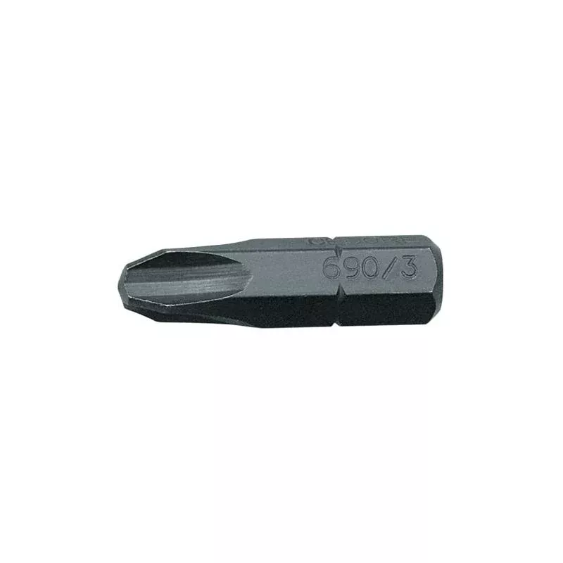 Gedore 6541400 Screwdriver Bit 1/4 Inch Drive , Value pack 10- Piece , PH 2 L