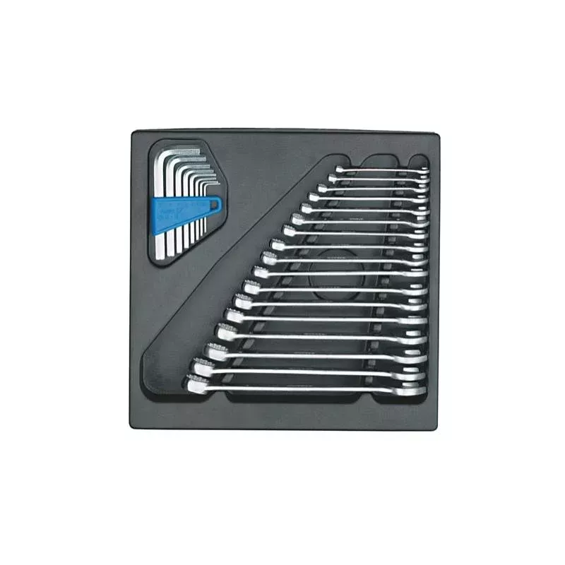 Gedore 6612520 Combination spanner set in 2/3 ES tool module