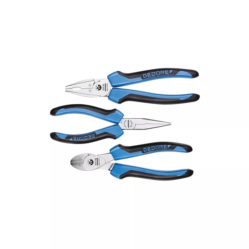 Gedore 6701110 Pliers Set, 3 pcs