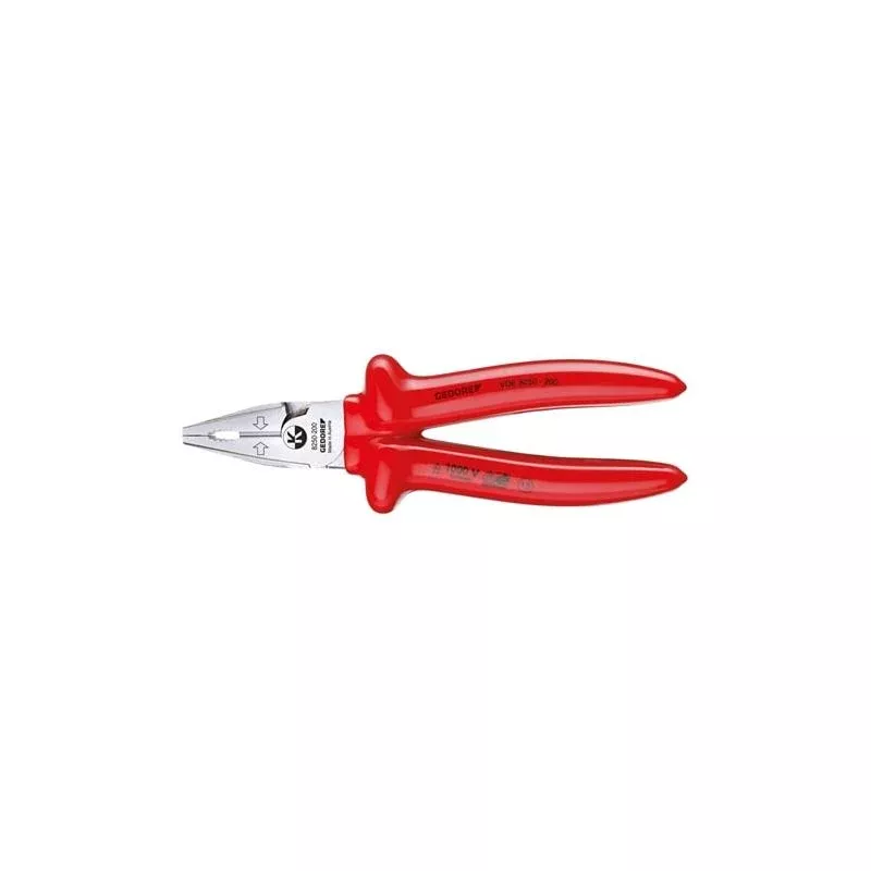 Gedore 6720250 VDE Heavy duty combination pliers 200 mm