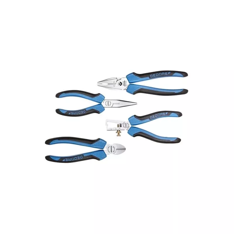 Gedore 6730800 Pliers Set, 4 pcs