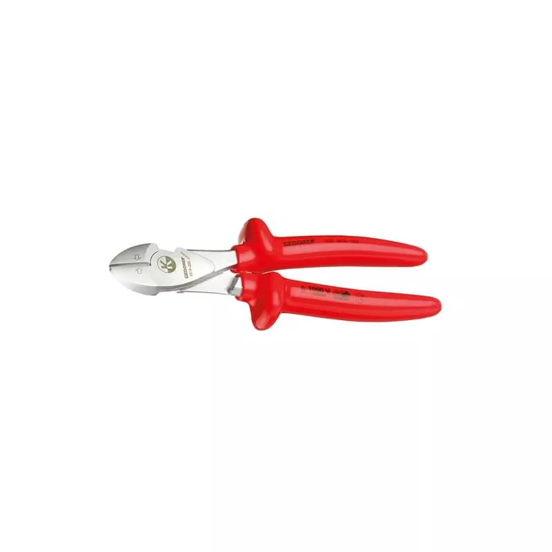 Gedore 6742570 VDE Power Side Cutter With VDE Dipped Insulation 200 mm