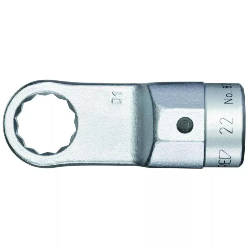 Gedore 7708090 Ring end fitting 22 Z, 24 mm