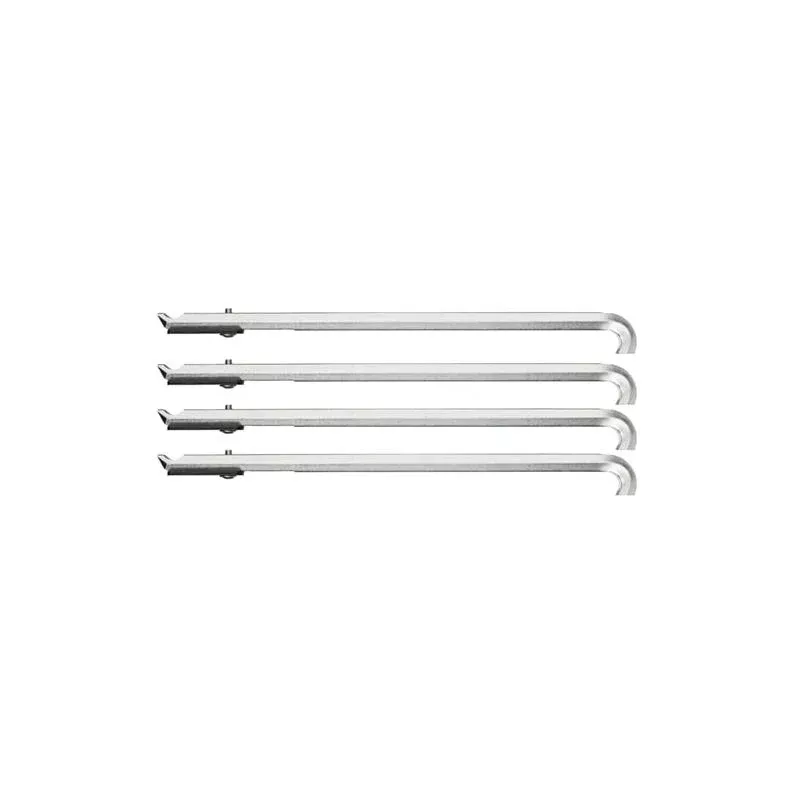 Gedore 8012080 Set of 4 Pulling Legs 178 mm With Spacers