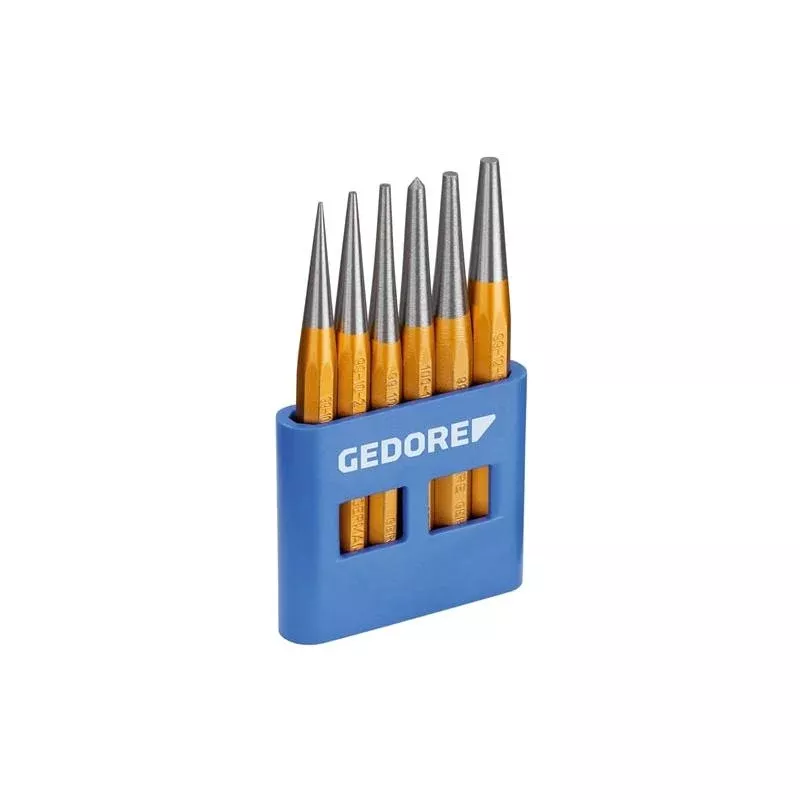 Gedore 8753680 Drift punch set 6 pcs in plastic holder