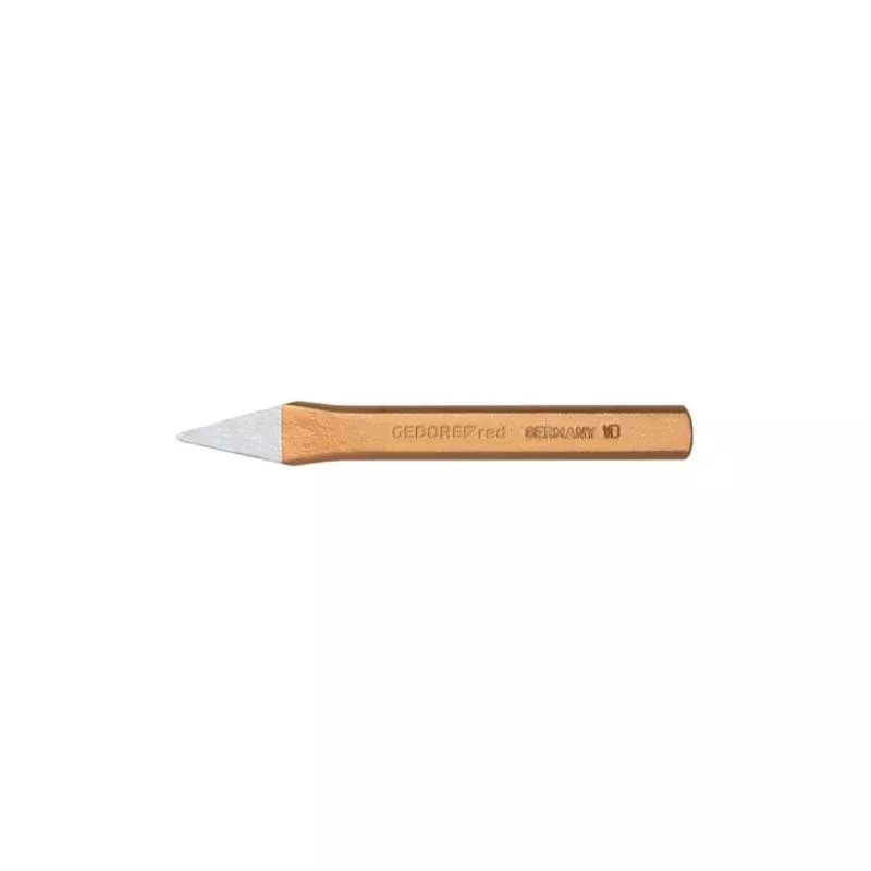 Gedore R91490016 Cross-cut chisel flat oval 125x5x9mm