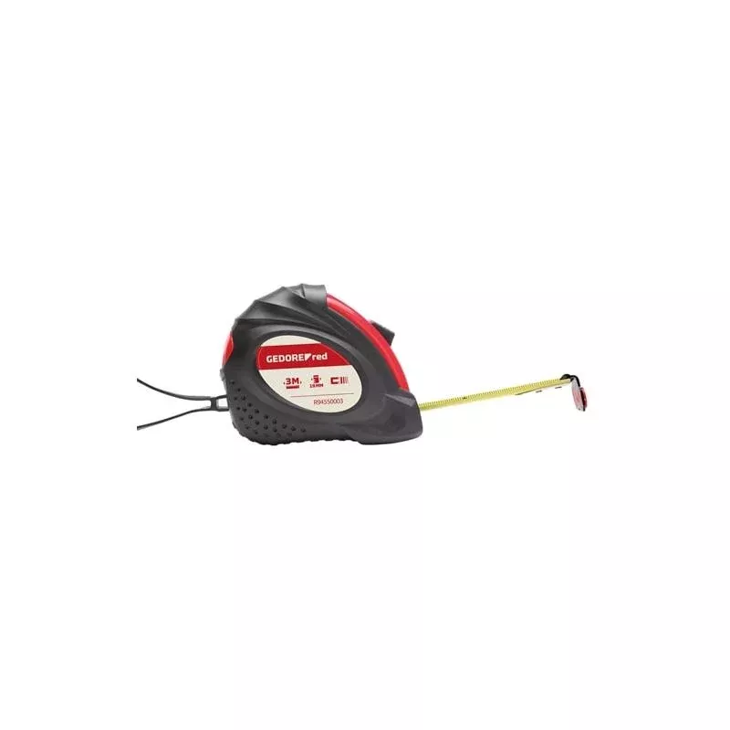 Gedore R94550003 Tape measure l.3m tape-w.19mm class II