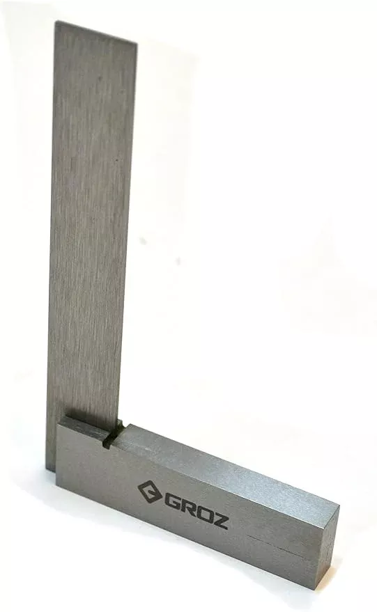 Groz 01102 4" Precision Machinist Square, 48 Microns Squareness