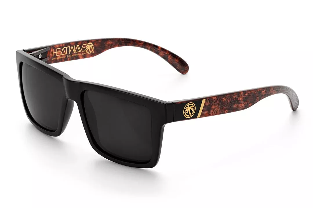 Heat Wave VISE Woodgrain Customs Sunglasses