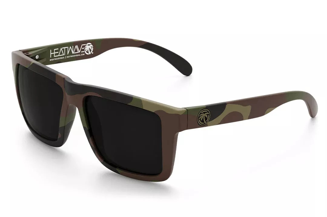 Heat Wave XL VISE Z87 Fleck Camo Sunglasses