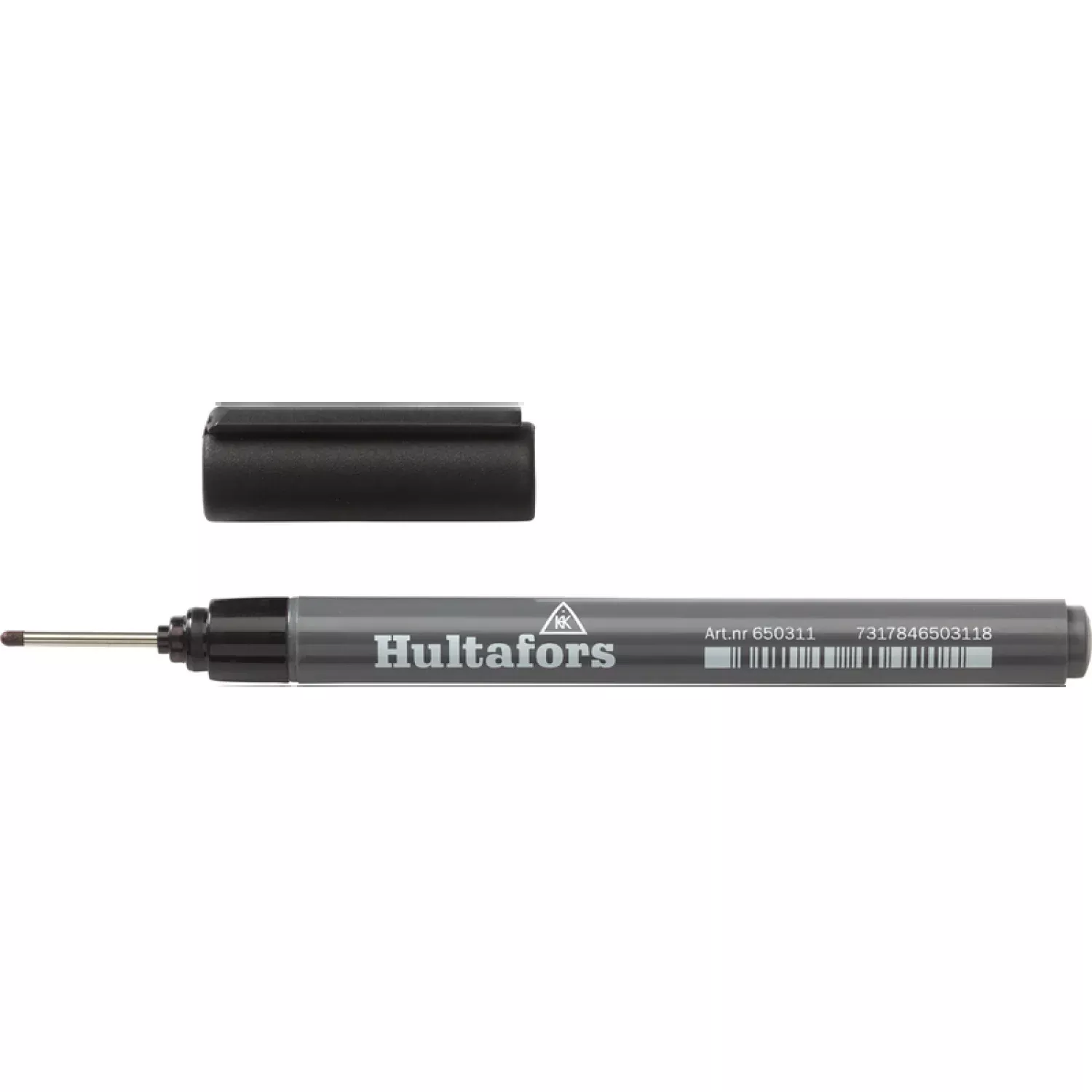 Hultafors 650310 HIDHM B Ink Deep-Hole Marker, Black