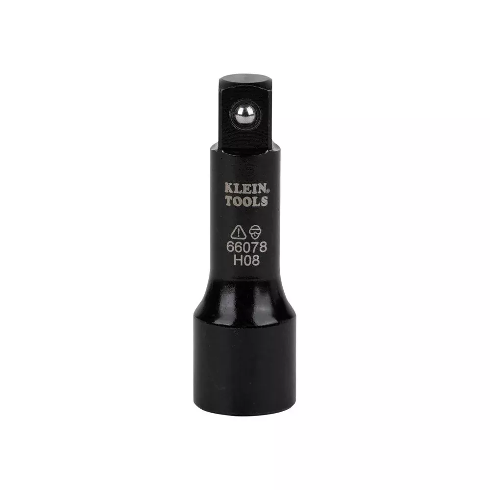 Klein Tools 66078 Flip Impact Socket Adapter, Large, 1/2 to 1/2-Inch