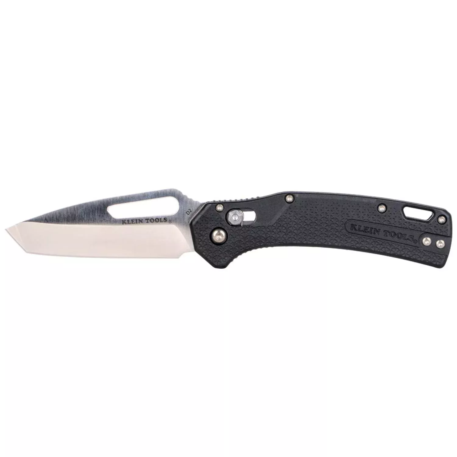 Klein Tools OGK001BKT Resurgence Hunting Pocket Knife, Black & Tanto