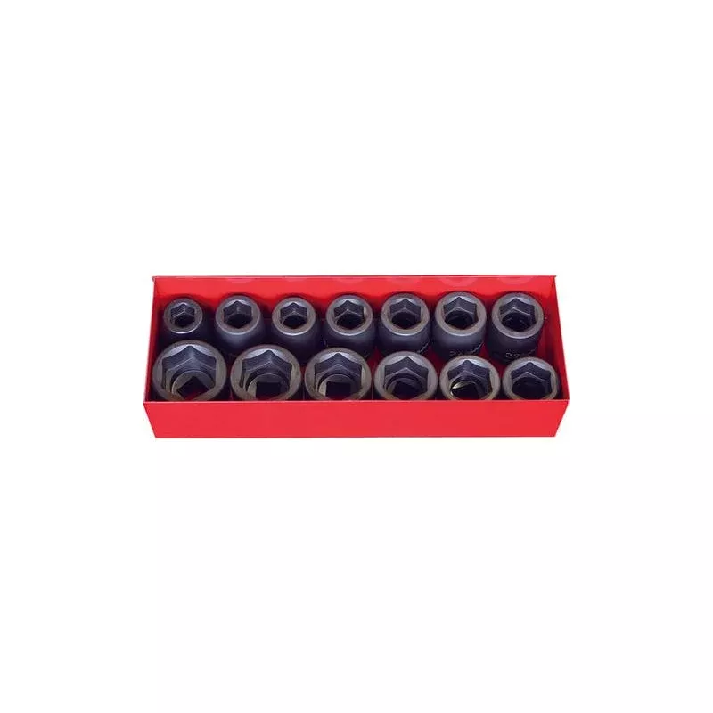 Ko-Ken 16201M-01 Socket Set 19-41mm 6 Point 13 pieces 3/4 Sq. Drive