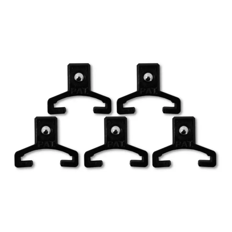 Ko-Ken CLIP.P/5-3/8 3/8 Inch Plastic Clip x 5 Pieces