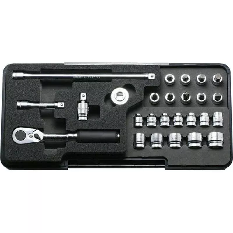 Ko-Ken P2285Z 1/4 Sq. Dr. Socket set Z-series 26 pieces